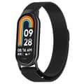 Miniatyrbild 1 av 6: Milanese Loop Armband Xiaomi Mi Band 9 Svart