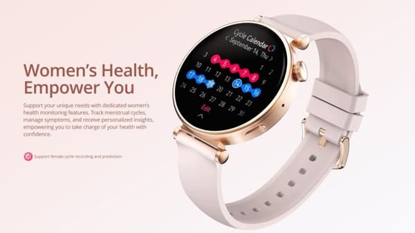 Riversong Smartklocka GLOW SW906 Bluetooth-samtal med extra rem Silver
