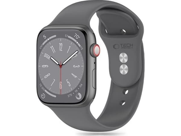 Tech-Protect Pasek Tech-Protect Silicone Apple Watch 4/5/6/7/8/9/SE/Ultra 1/2 42/44/45/49mm Clay
