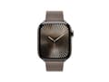 Miniatyrbilde 4 av 5: Apple - Klokkestropp for smart armbåndsur - 42mm - Stor størrelse - mørk taupe