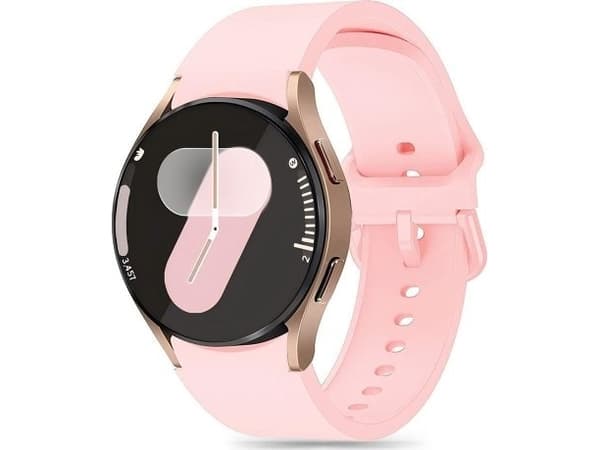 Tech-Protect TECH-PROTECT SILICONE SAMSUNG GALAXY WATCH 4 / 5 / 5 PRO / 6 / 7 / FE BABY PINK