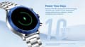 Miniatyrbild 8 av 11: Riversong Smartklocka Motive 9 Max Bluetooth-samtal med extra rem Silver