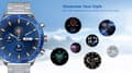 Miniatyrbild 11 av 11: Riversong Smartklocka Motive 9 Max Bluetooth-samtal med extra rem Silver