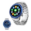 Miniatyrbild 1 av 11: Riversong Smartklocka Motive 9 Max Bluetooth-samtal med extra rem Silver