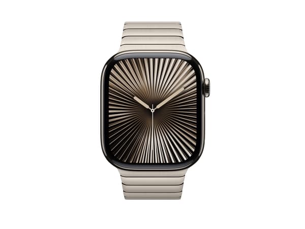 Apple MXMF3ZM/A, Ranneke, SmartWatch, Titanium, Apple, Apple Watch Mallit 44mm 45mm 46mm 49mm, Ruostumaton teräs