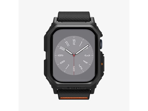 Spigen Lite Fit Pro, Boks, SmartWatch, Sort, Apple, Apple Watch (42mm), Polyester, Termoplastisk polyuretan (TPU)