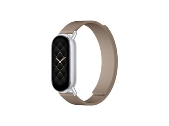 Xiaomi - Urrem for aktivitetssporer - 140-190 mm - khakibrun - Xiaomi Smart Band 8, Smart Band 9 -laitteille
