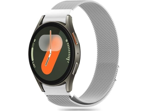 Tech-Protect TECH-PROTECT MILANESEBAND SAMSUNG GALAXY WATCH 4 / 5 / 5 PRO / 6 / 7 / FE SILVER