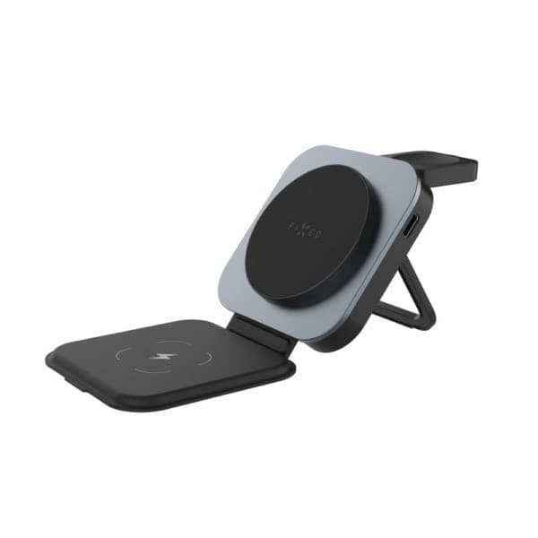 Fixed MagFlex Alu 3-i-1 foldbar trådløs oplader