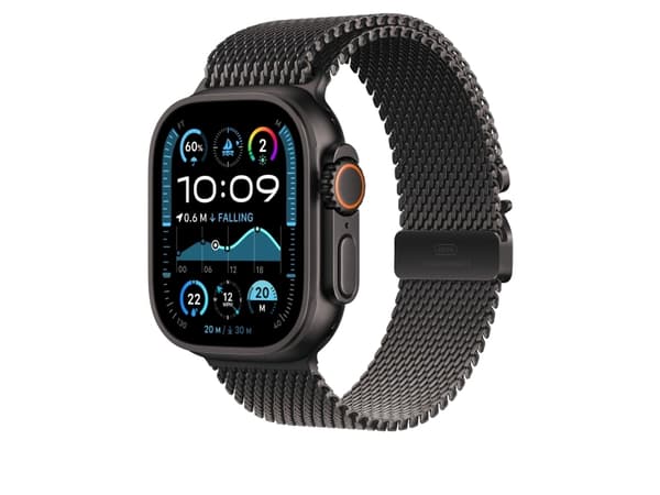 Apple - Slinga för smart klocka - 49mm - Stor storlek - svart