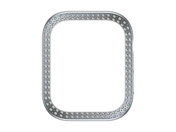 SAFE. by PanzerGlass - Støtfanger for smartarmåndsur - 46mm - polykarbonat - bling-sølv - for Apple Watch Series 10 (GPS + Cellular) (46 mm), Series