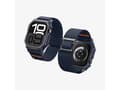 Pikkukuva 2 / 5: Spigen Lite Fit Pro Apple Watch (46mm) Case + Band Navy Blue, Case + Band, Smartwatch, Navy, Apple, Apple Watch 10 (46mm), Polyester, Thermoplastic p
