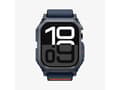 Pikkukuva 1 / 5: Spigen Lite Fit Pro Apple Watch (46mm) Case + Band Navy Blue, Case + Band, Smartwatch, Navy, Apple, Apple Watch 10 (46mm), Polyester, Thermoplastic p