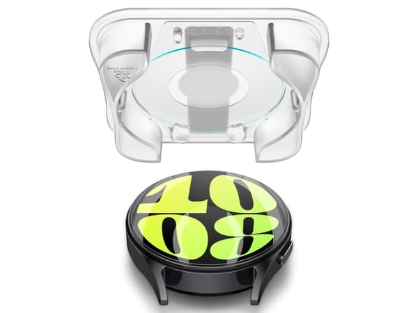 Spigen GLAS.tR EZ Fit Galaxy Watch 7 (44mm) Screen Protector 2PCS, Screen protector, Smartwatch, Transparent, Samsung, Galaxy Watch 7 (44mm), Tempere