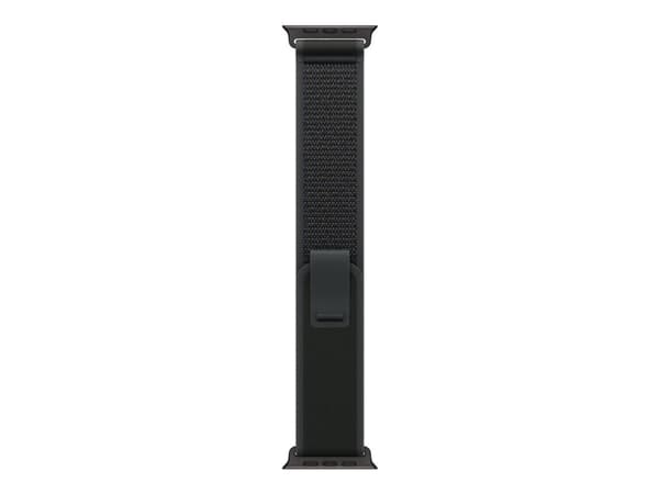 Apple Trail Loop - Sløyfe for smart armbåndsur - 49 mm, svart titanfinish - S/M-størrelse - svart