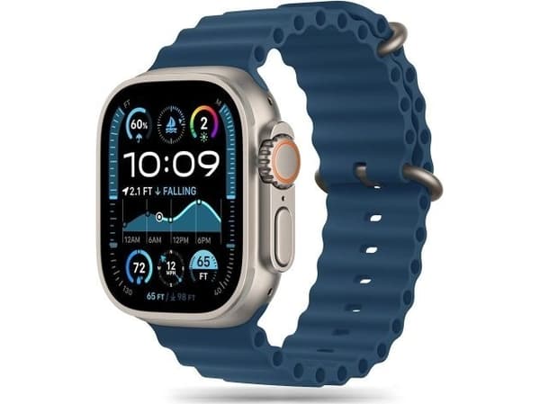 Tech-Protect TECH-PROTECT ICONBAND PRO APPLE WATCH 6 / 7 / 8 / 9 / 10 / SE / ULTRA 1 / 2 (44 / 45 / 46 / 49 MM) ABYSS BLUE