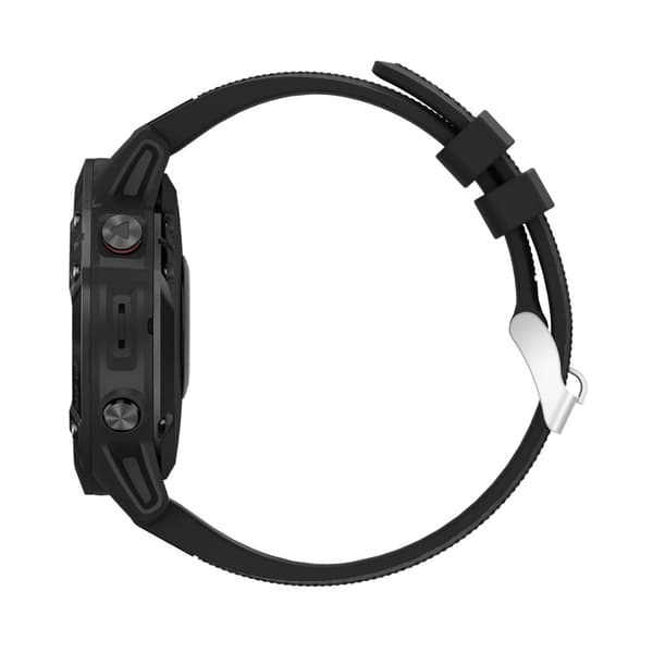 Silikonarmband Garmin Fenix 6 Pro Svart