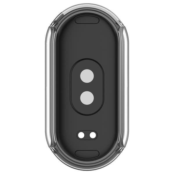 Skal Xiaomi Mi Band 9 Hårdplast + Glas Transparent