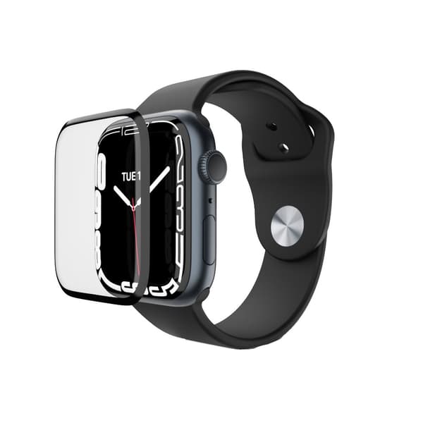 NEXT ONE 3D Clear Apple Watch skærmbeskytter 45mm