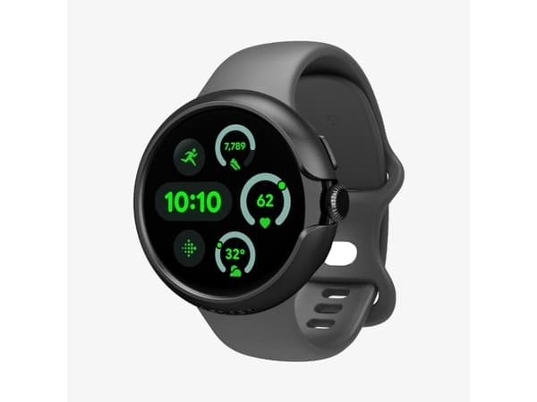 Spigen Pixel Watch 3 (41mm) Case, Sort, Google Pixel Watch 3 (45mm), Polykarbonat (PC), 42,7 mm, 13 mm, 43,2 mm