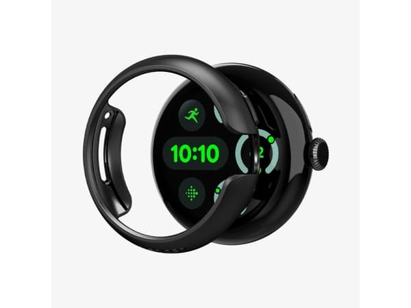 Spigen Pixel Watch 3 (41mm) Case, Sort, Google Pixel Watch 3 (45mm), Polykarbonat (PC), 42,7 mm, 13 mm, 43,2 mm