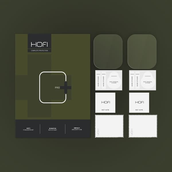 [2-Pack] Hofi Redmi Watch 5 Lite Härdat glas Skärmskydd Pro Plus - Clear