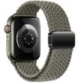 Miniatyrbild 2 av 5: Tech-Protect Apple Watch (44/45/46/49 mm) Armband NylonMag - Olive Grå