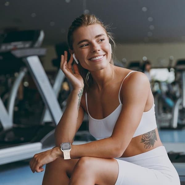 Tech-Protect Apple Watch (44/45/46/49mm) Armband NylonMag - Blå