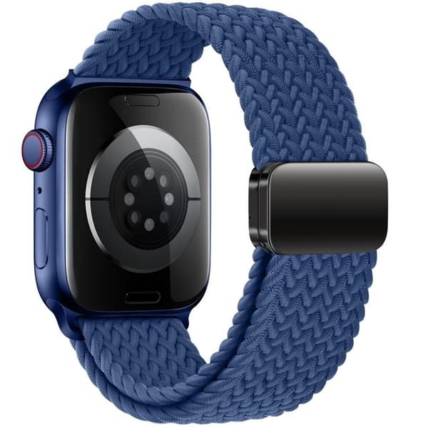 Tech-Protect Apple Watch (44/45/46/49mm) Armband NylonMag - Blå