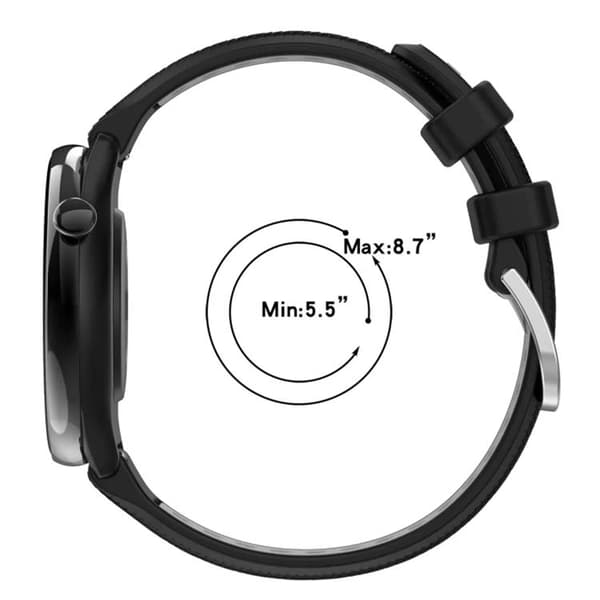 Galaxy Watch 6 Classic 43mm Armband - Starlight/Svart
