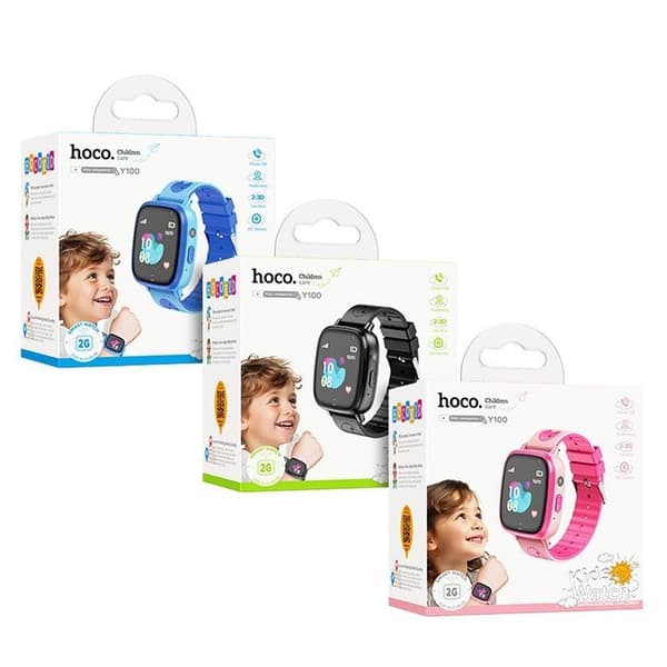 Hoco Smartwatch för Barn 2G Y100 - Svart