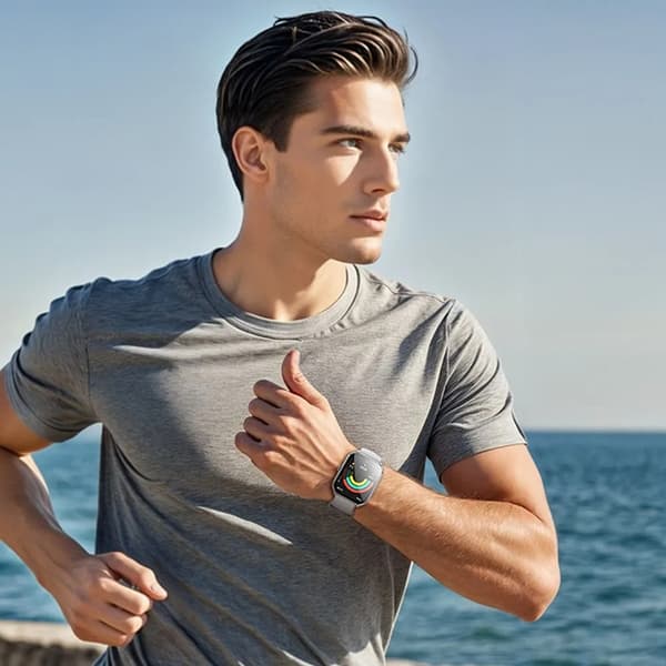 Hoco SmartWatch Y28 Amoled - Silver