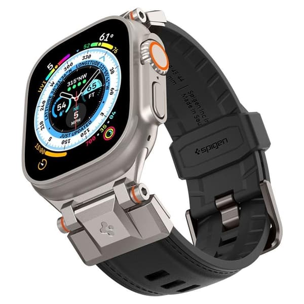 Spigen Apple Watch (49/45/44/42mm) Armband DuraPro - Svart
