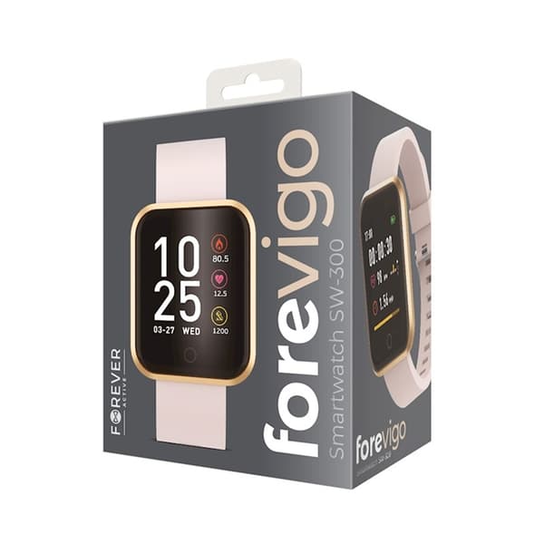 Forever Smartwatch Amoled Icon V2 - Svart
