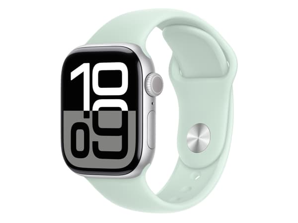 Apple - Bånd for smart armbåndsur - 42mm - M/L-størrelse - akvamarin