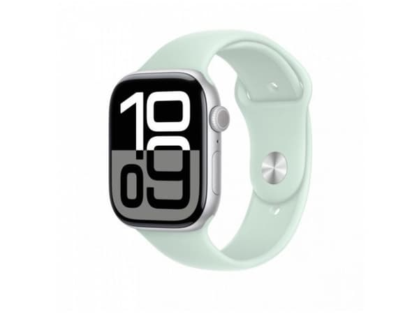 Apple - Bånd for smart armbåndsur - 46mm - S/M-størrelse - akvamarin