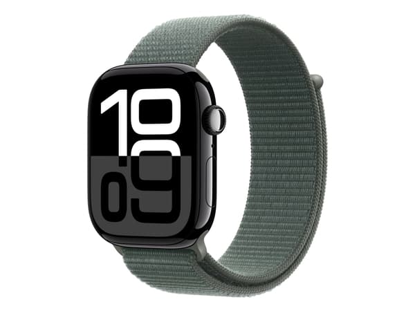 Apple - Sløyfe for smart armbåndsur - 46mm - 145 - 220 mm - grågrønn