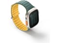 Miniatyrbild 2 av 2: Uniq Revix Evo, Rem, Smartwatch, Grön, Gul, Apple, Apple Watch 49/46/45/44mm, Silikon, Rostfritt stål