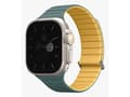 Miniatyrbild 1 av 2: Uniq Revix Evo, Rem, Smartwatch, Grön, Gul, Apple, Apple Watch 49/46/45/44mm, Silikon, Rostfritt stål
