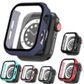 Miniatyrbild 4 av 8: Heltäckande Skyddsskal till Apple Watch 44mm – Stöttåligt Skal med Härdat Glas (2-i-1)