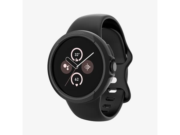 Spigen Pixel Watch 3 (45mm) Case, Svart, Google Pixel Watch 3 (45mm), Termoplastisk polyuretan (TPU), 3 g, 17 g, 1 styck