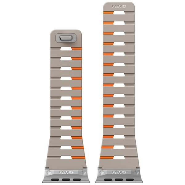 Skinarma Apple Watch 49/46/45/44 Armband Gemini - Grå
