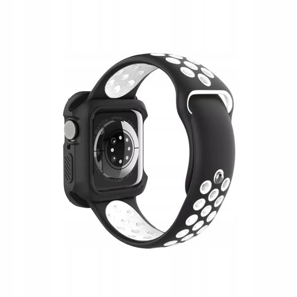 APPLE WATCH REM + SKYDDSFODRAL 2-i-1 RAM (9 8 7 ) 41 mm SET