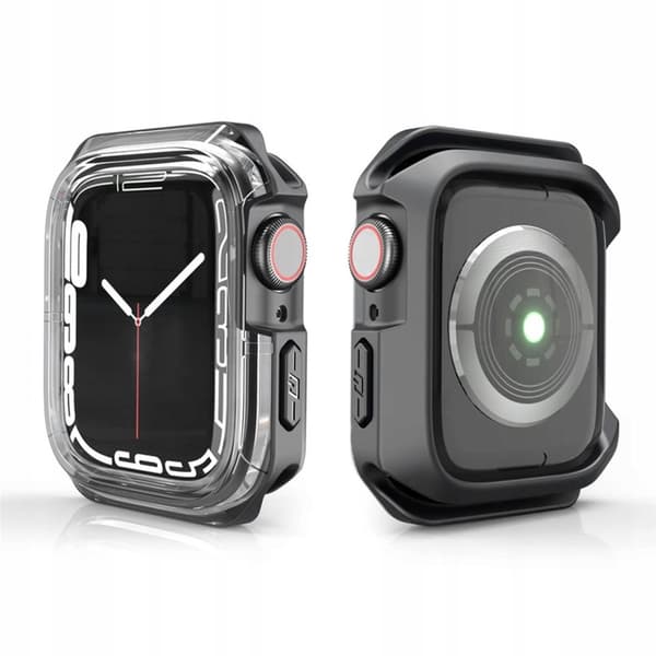 CASE DÆKKER TIL APPLE WATCH 7 8 9 41mm BESKYTTENDE 2-i-1 FARVER RAMME