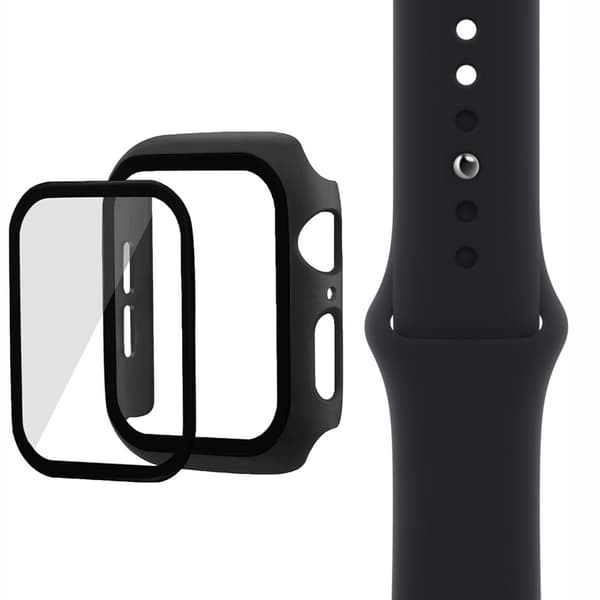 REM + GLAS + ETUIER TIL APPLE WATCH CASE 4 6 SE 44