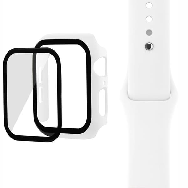 APPLE WATCH REM BESKYTTELSESSÆT + GLAS ( 3 2 1 ) 42 mm RAMME SÆT