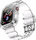 Miniatyrbild 1 av 8: APPLE WATCH REM + SKYDDSVÄSKA SE 9 8 7 6 5 4 3 2 1 / 45 44 42 mm