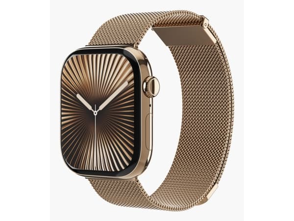 Vonmählen Milanese Loop 2, Watch strap, Apple, Watch, Stainless steel, 44/45/46/49 mm