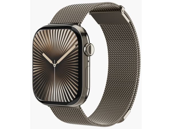Vonmählen Milanese Loop 2, Klokkereim, Apple, Watch, Rustfritt stål, 44/45/46/49 mm