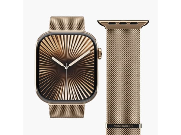 Vonmählen Milanese Loop 2, Klokkereim, Apple, Watch, Rustfritt stål, 40/41/42 mm